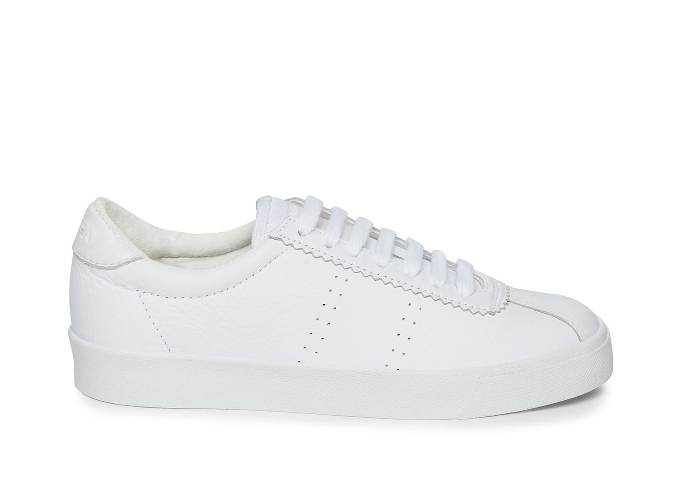 Superga Sneakers Womens - 2843 Club S Full Comfort Leather - White - JSUDK0641